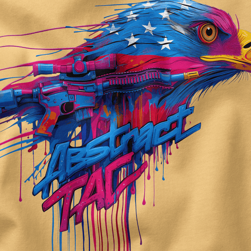 Ballistic Eagle Tee - Abstract Tac
