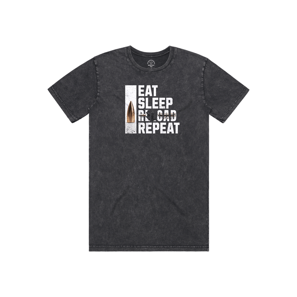 Eat Sleep Reload Repeat Tee - Abstract Tac