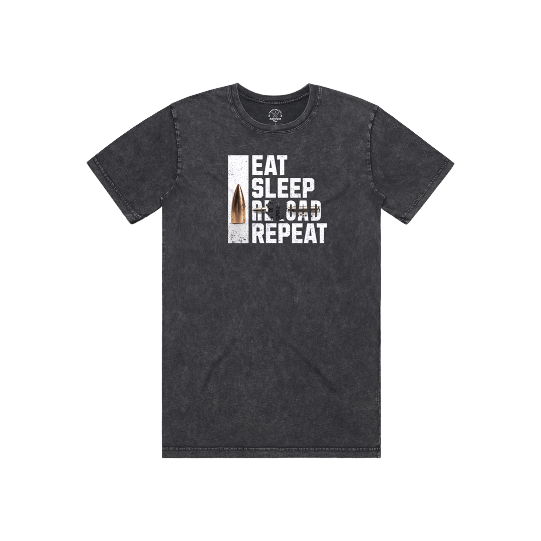 Eat Sleep Reload Repeat Tee - Abstract Tac