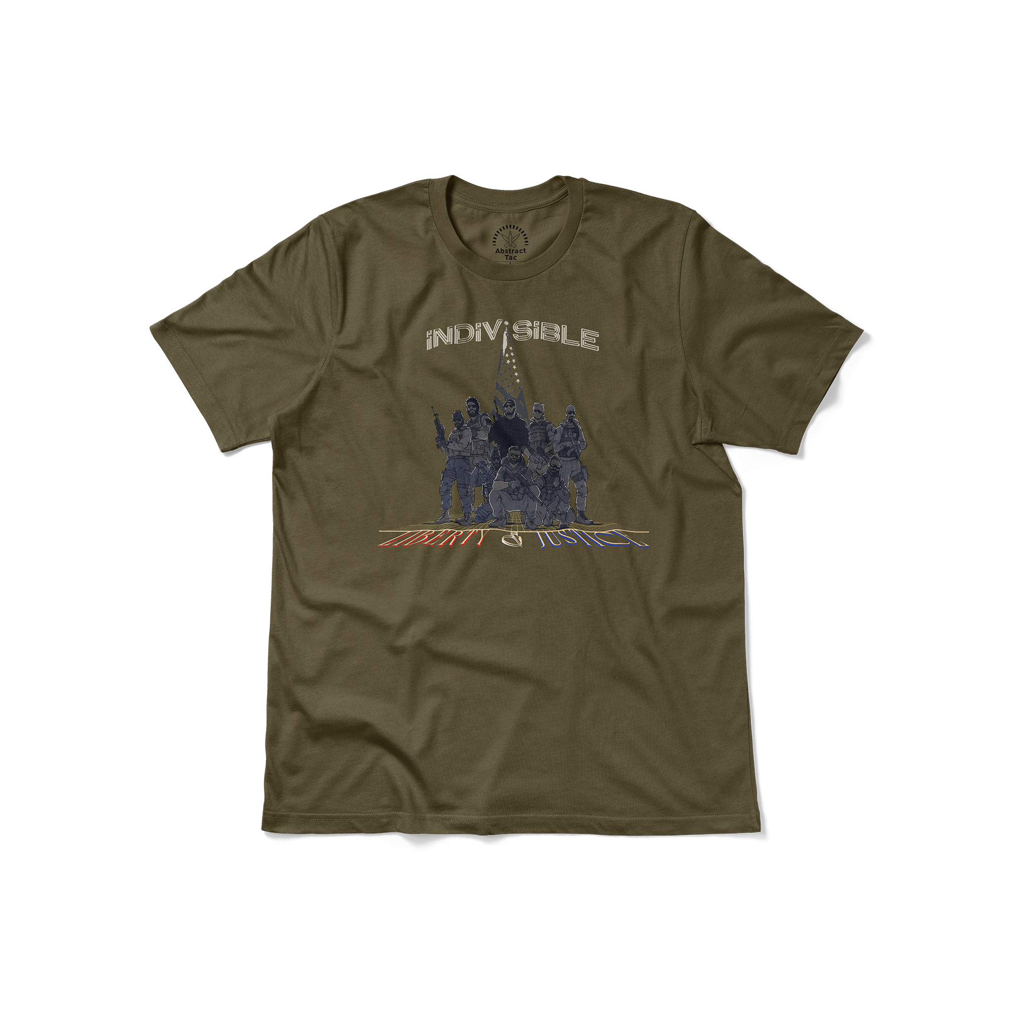 Indivisible Tee - Abstract Tac