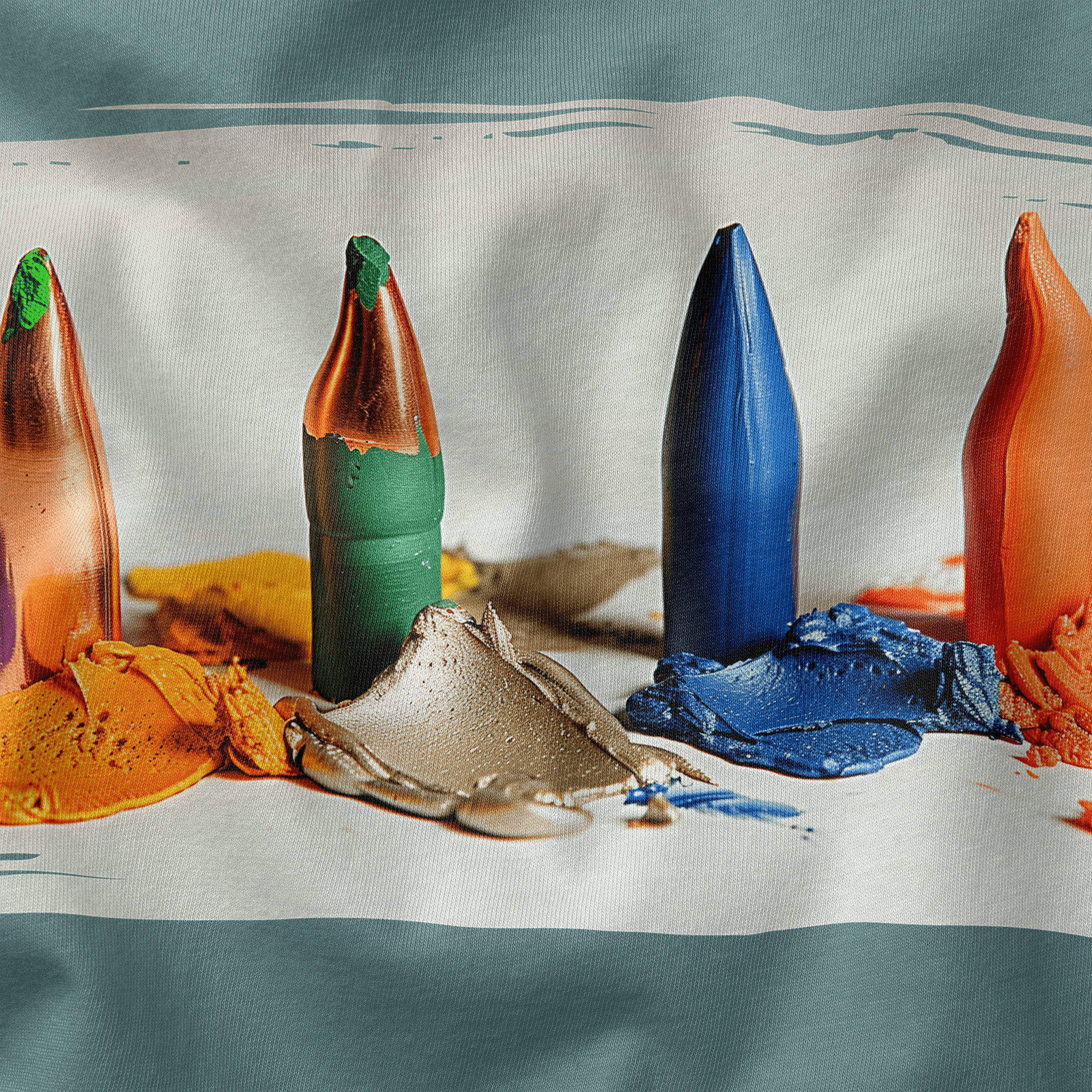 Painted Projos - Abstract Tac