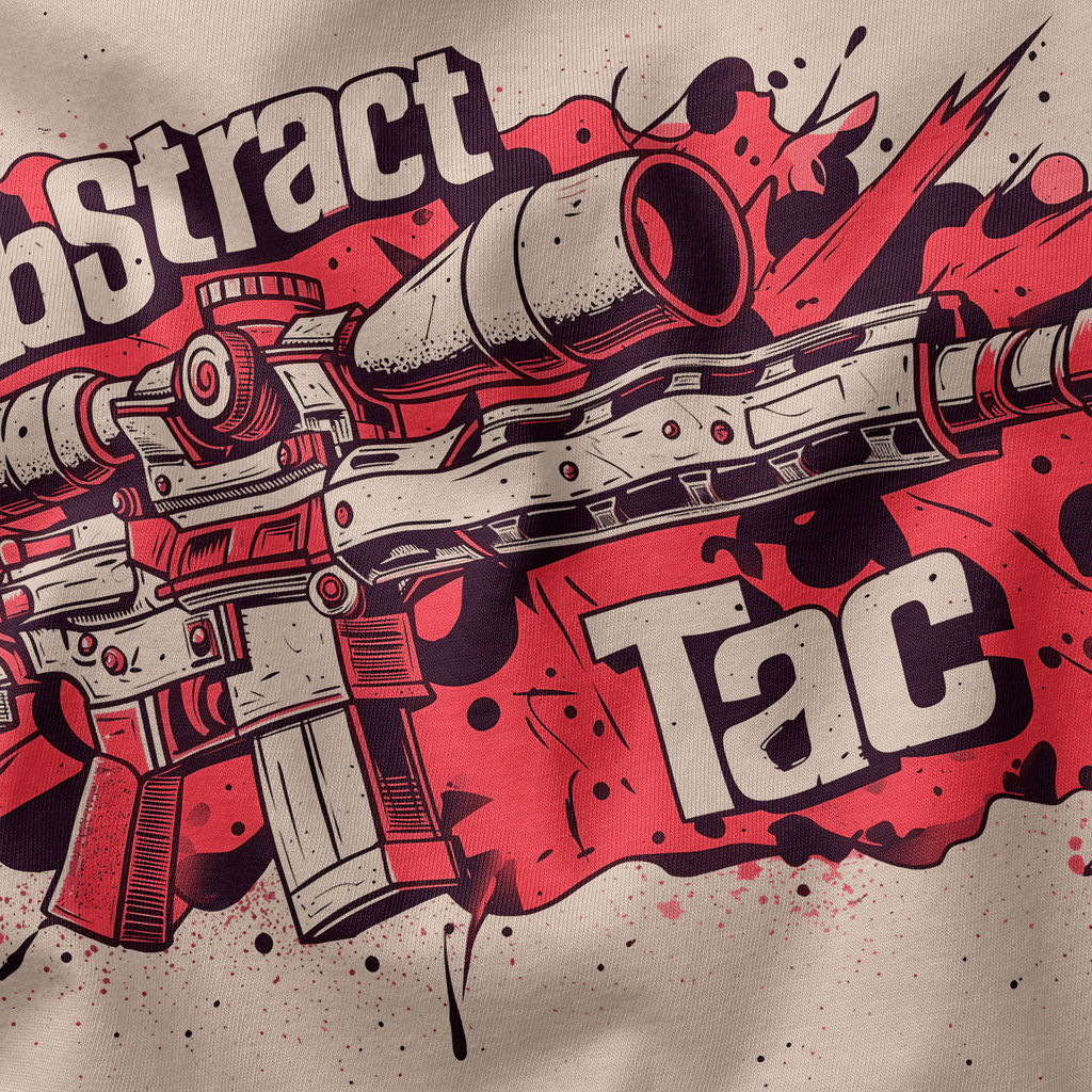 Red Shift Tee - Abstract Tac