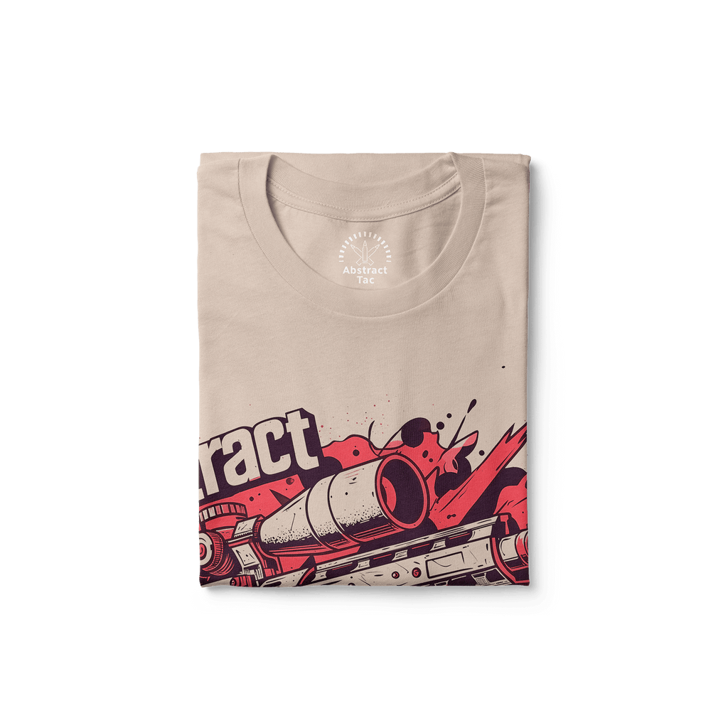 Red Shift Tee - Abstract Tac