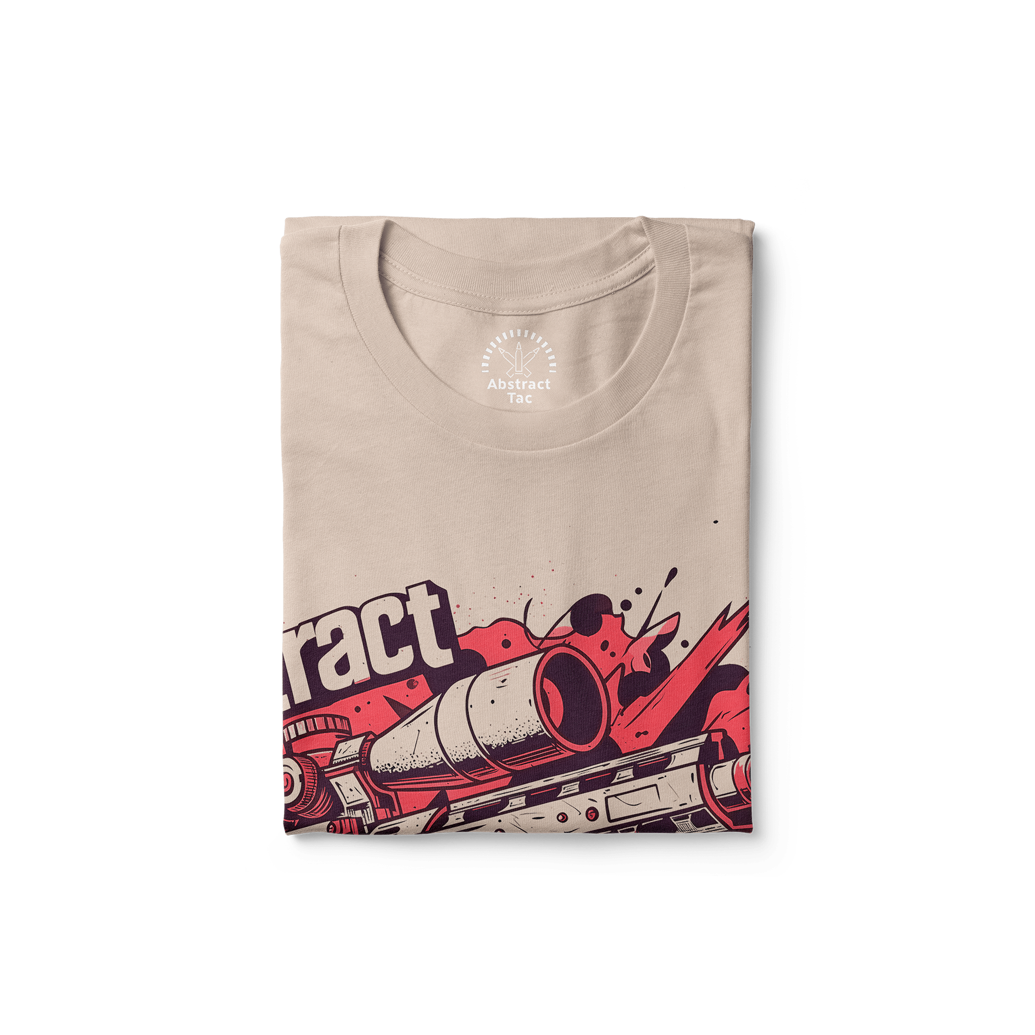 Red Shift Tee - Abstract Tac