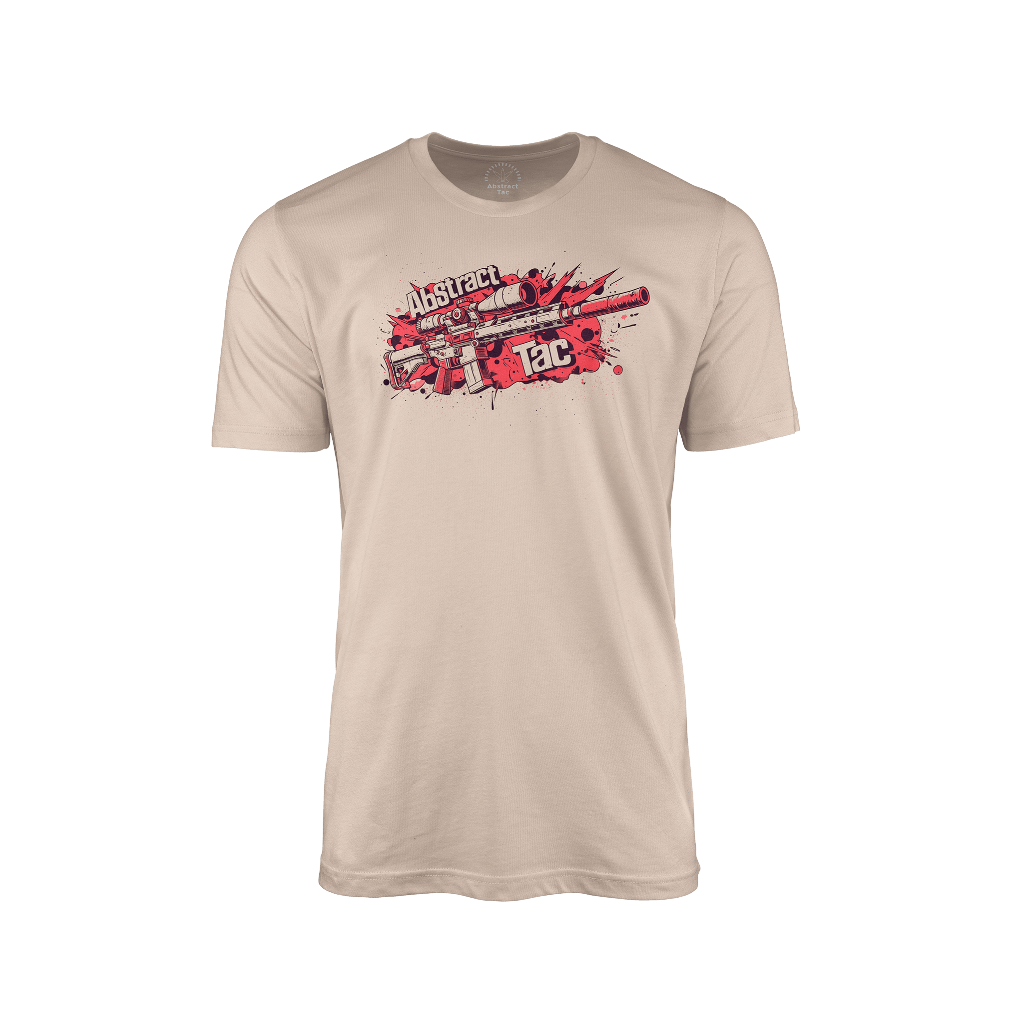Red Shift Tee - Abstract Tac