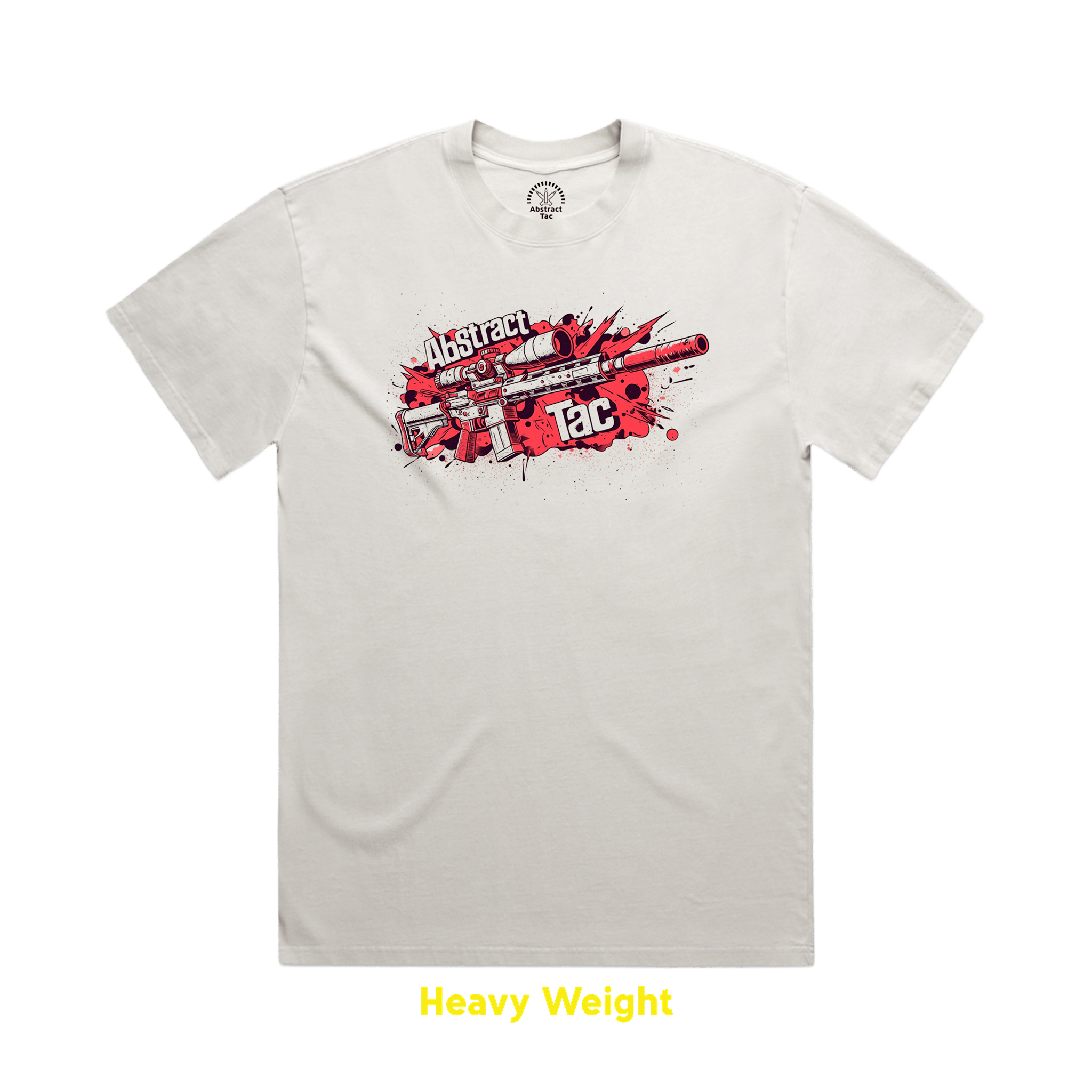 Red Shift Tee (Modern Fit | Heavy Weight) - Abstract Tac