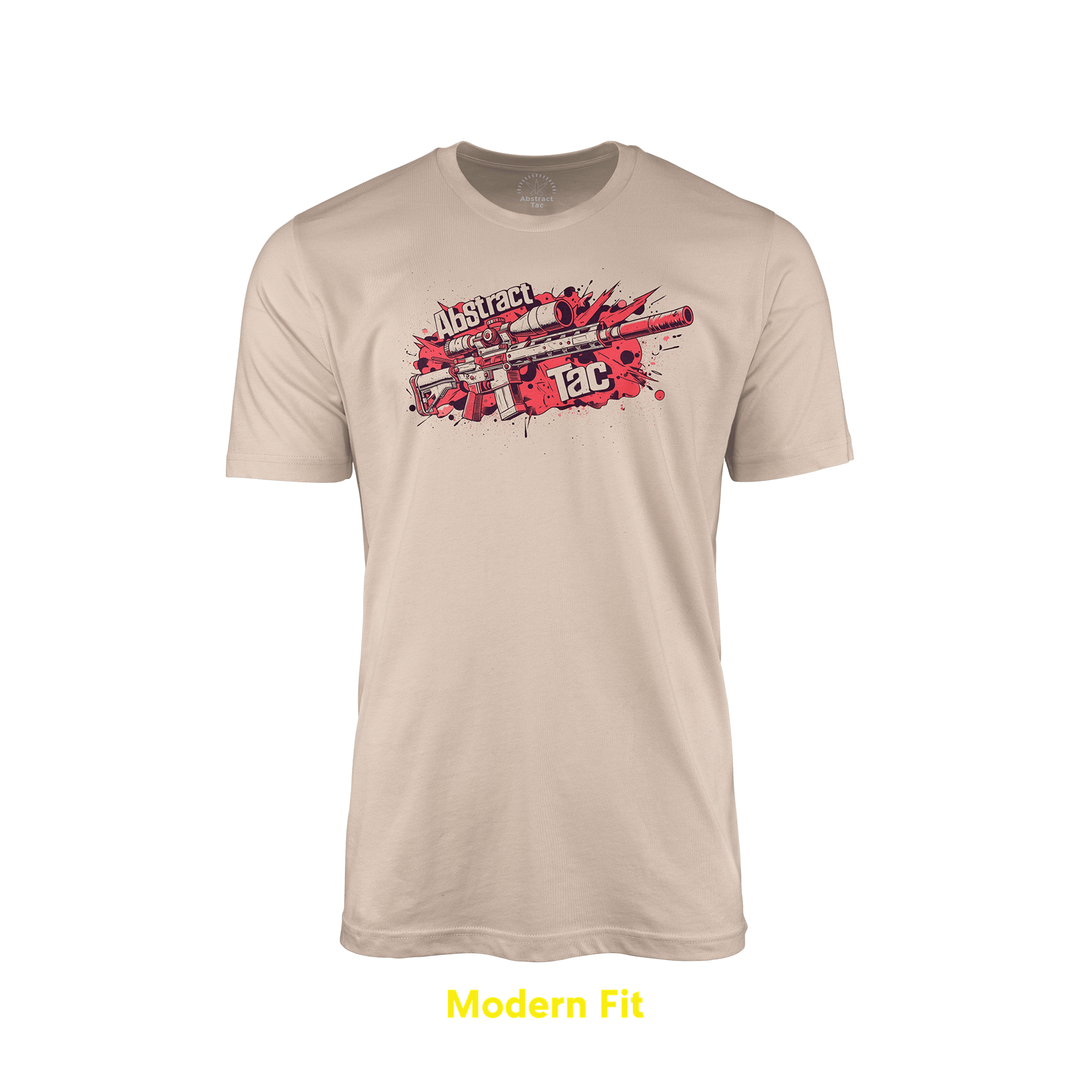 Red Shift Tee (Modern Fit | Heavy Weight) - Abstract Tac