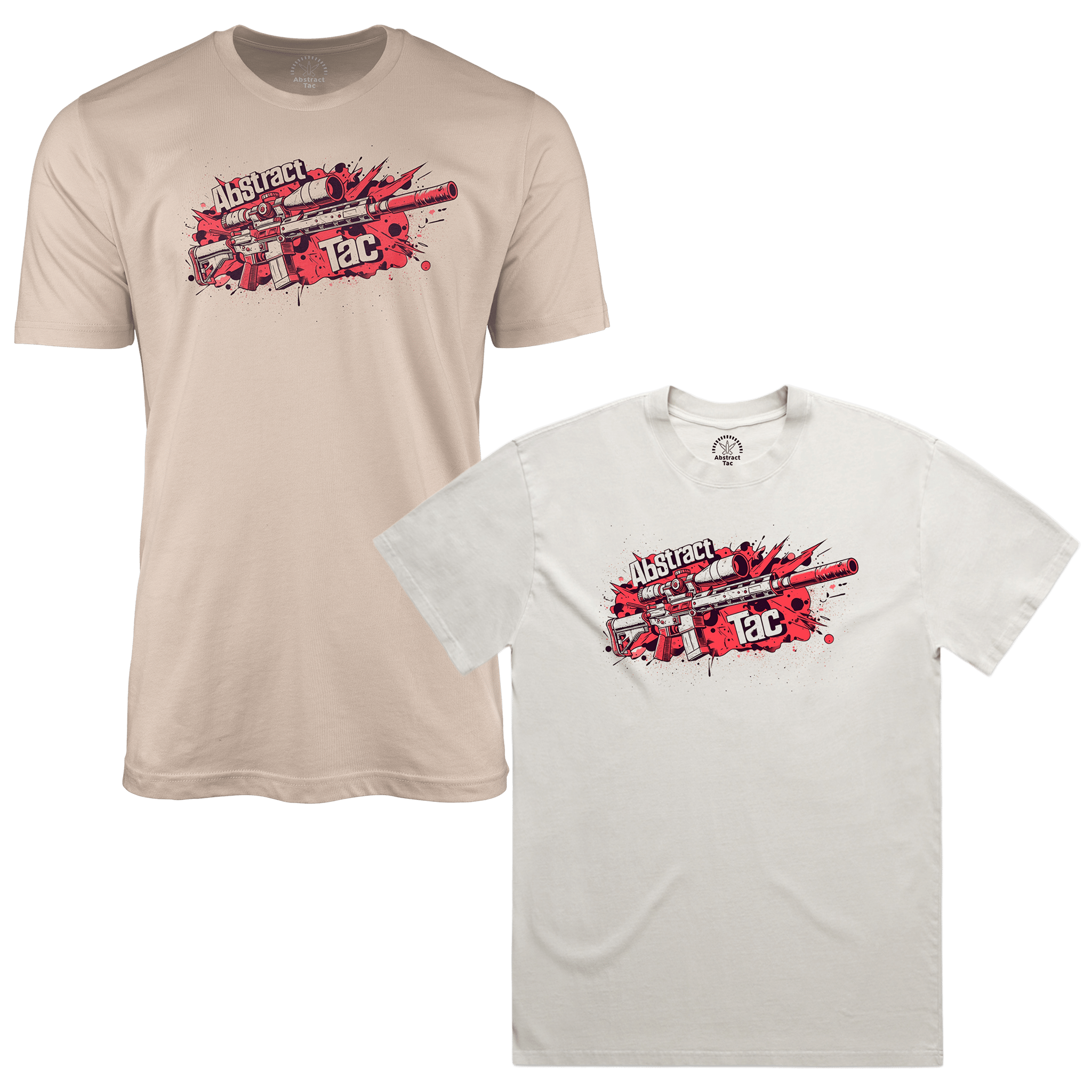 Red Shift Tee (Modern Fit | Heavy Weight) - Abstract Tac