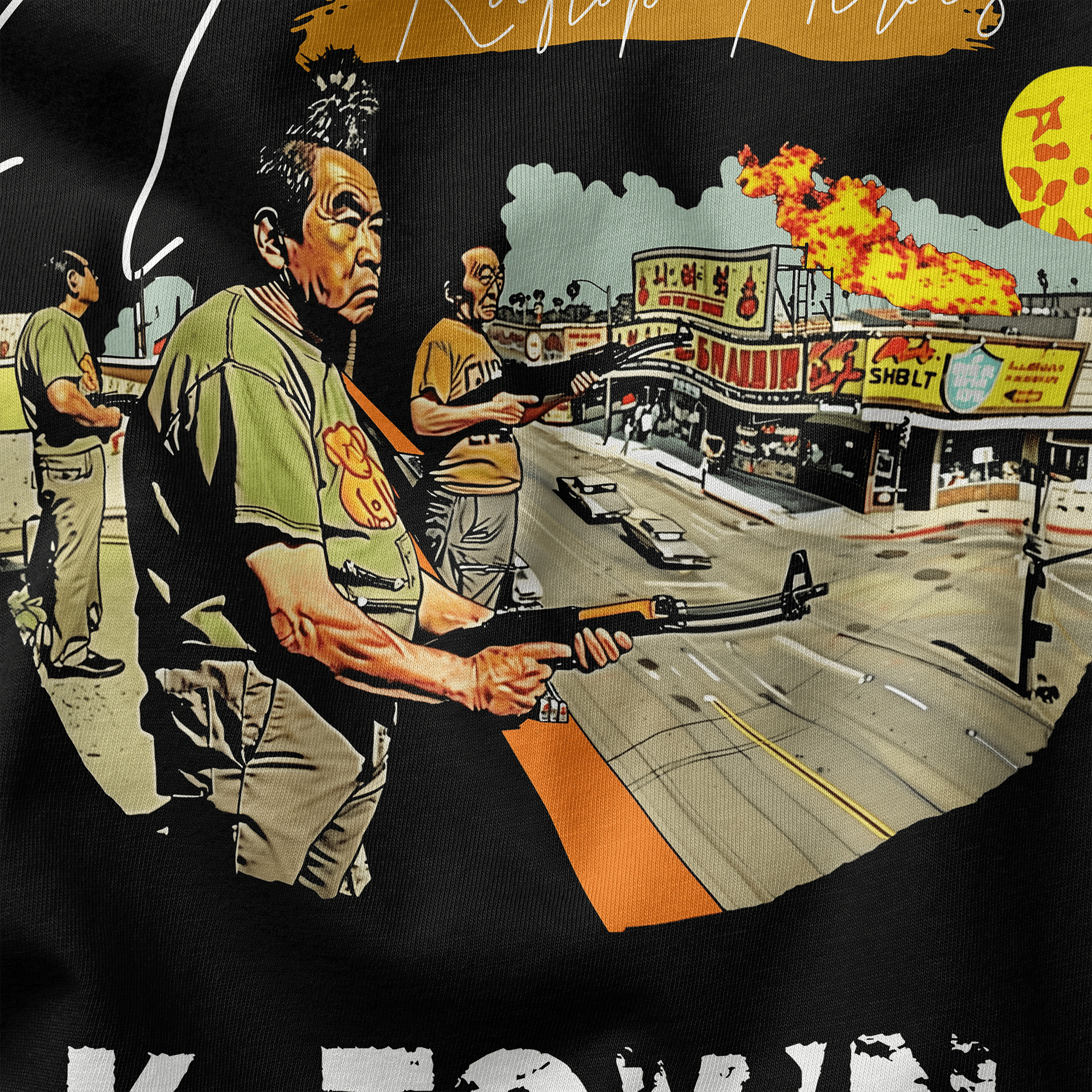 Rooftop Heroes Tee - Abstract Tac
