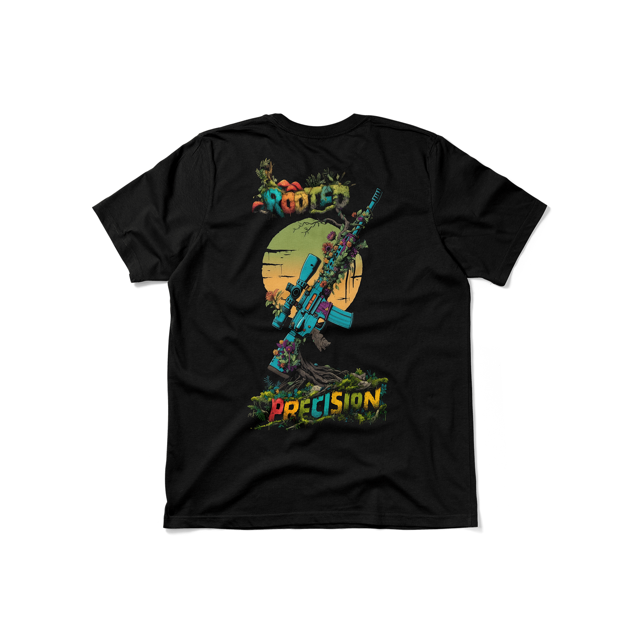 Rooted Precision Tee - Abstract Tac