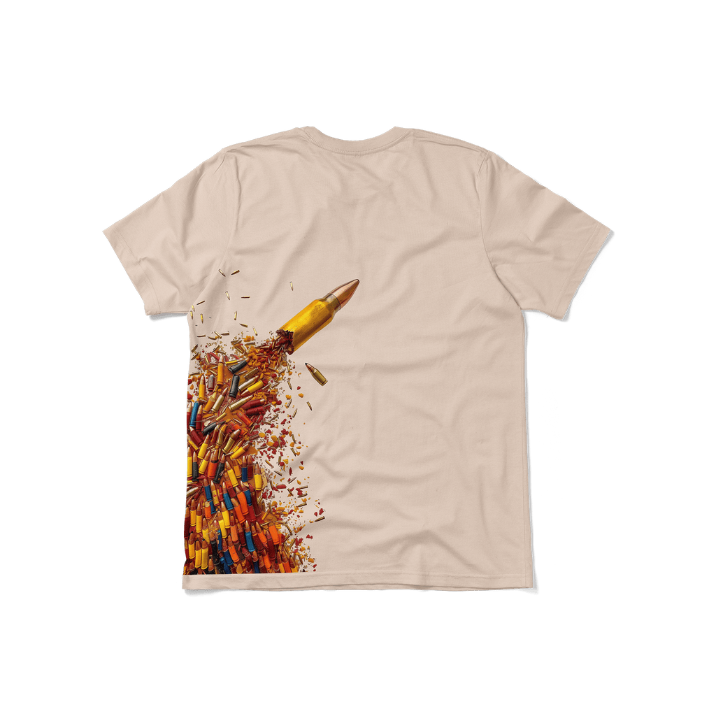 Shedding Rounds Tee - Abstract Tac