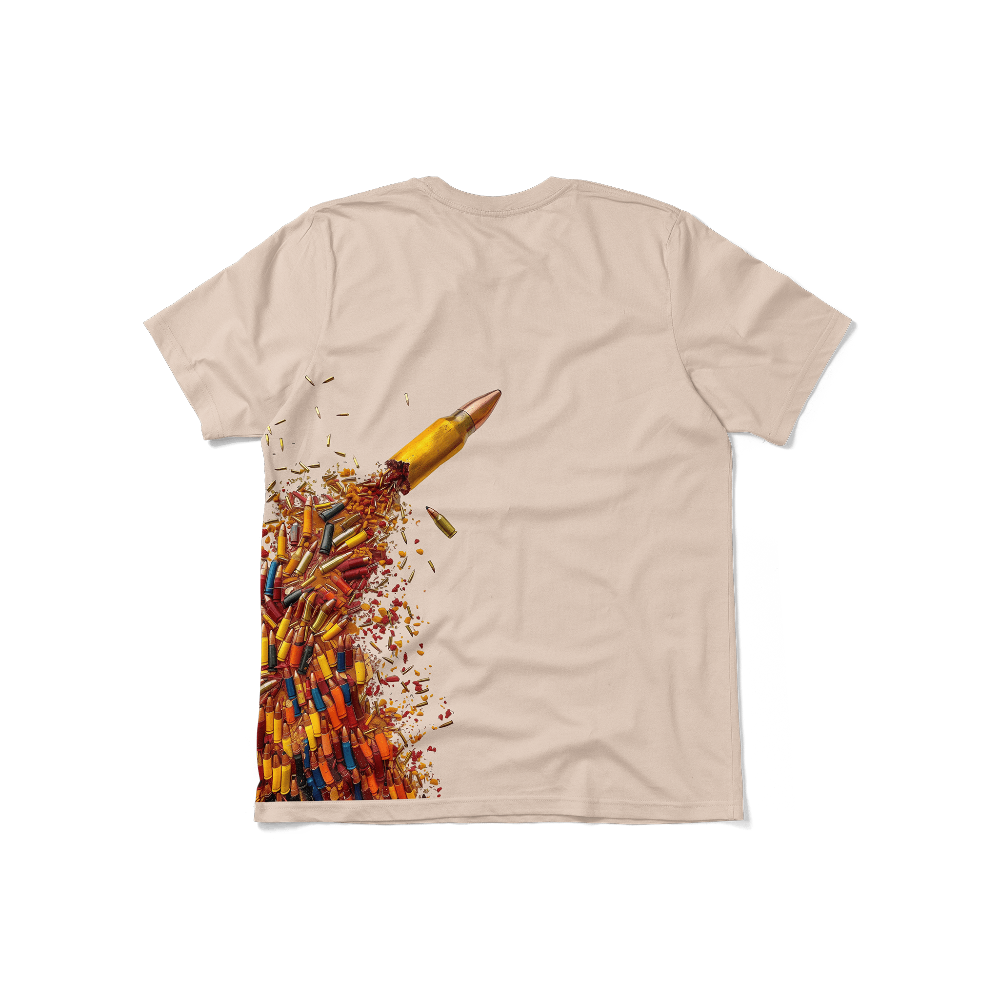 Shedding Rounds Tee - Abstract Tac