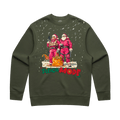 Sleigh Mode Sweatshirt - Abstract Tac