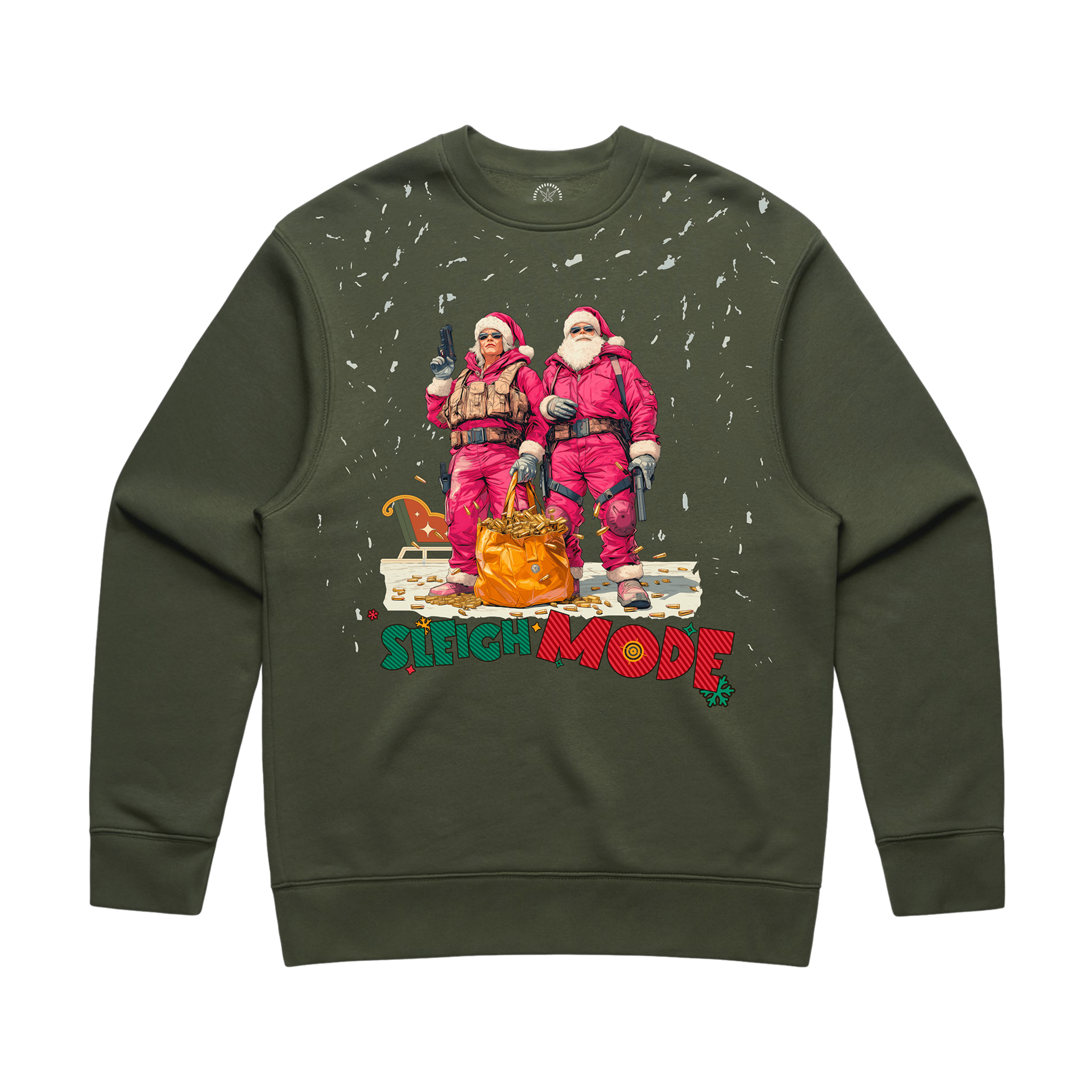 Sleigh Mode Sweatshirt - Abstract Tac