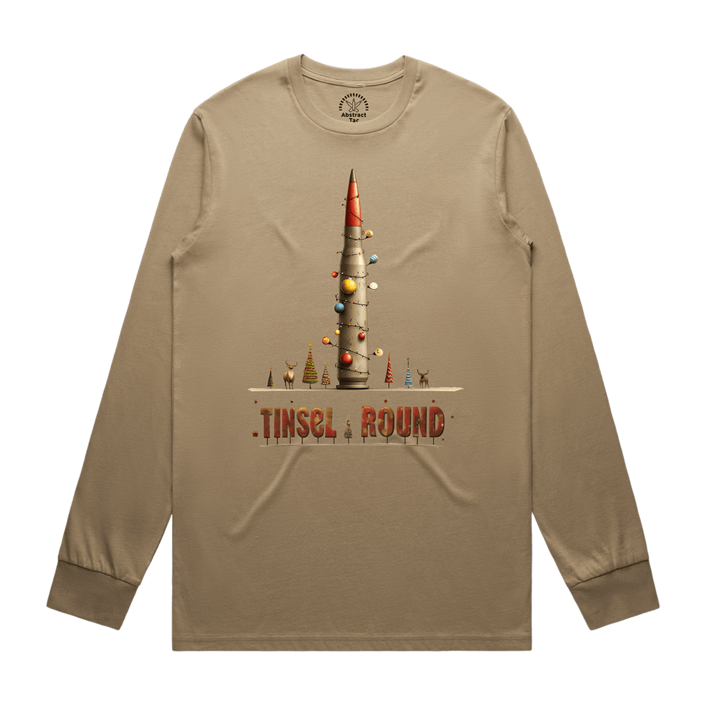 Tinsel Round Long Sleeve - Abstract Tac