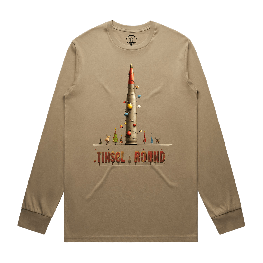 Tinsel Round Long Sleeve - Abstract Tac
